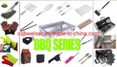 Food Grade BBQ Grill Accessories Tools Set Origin China Trademark OEM Customized Accept HS Code 7323100000 Model NO. - Image 2