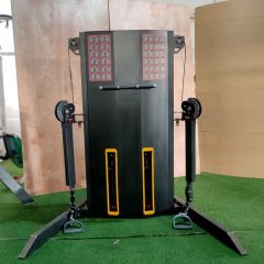 Strength Indoor Sports Fitness Equipment Exercise Equipment Dual Adjustable Cable Pulley Full - Image 1