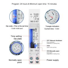 Sul180A 24hour Analog Electronic Time Switches Programmable Timer - Image 2
