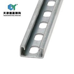 Dwin Wholesale Price U Channel Steel Solar Panel Installation Rails for Purlin - Image 3