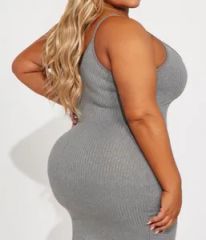 Chic Ribbed Slip Dress Perfect for Casual and Evening Wear - Image 6