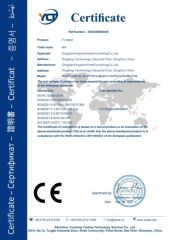 ce certificate from QingdaoFengzho Home Furnishing Co.,Ltd.