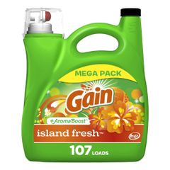 Gain + Aroma Boost Liquid Laundry Detergent, Blissful Breeze Scent, 107 Loads, 154 fl oz - Image 5