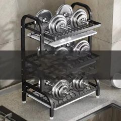 High-Temperature Baking Paint Process Storage Holders Anti-Slip Feet Kitchen Storage Free Combination Storage Holders Racks - Image 6