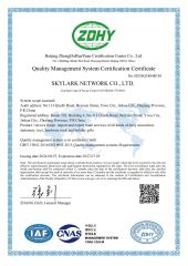 Certificate certificate from Ningbo General Union Co., Ltd.
