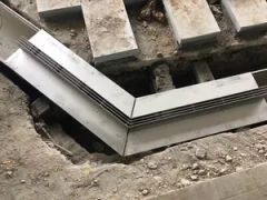 U Shape Polymer Concrete Linear Drain Outdoor Invisible Slot Drainage Channel - Image 5