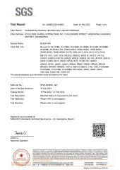 SGS Halogen-free Report for Black Ink certificate from Zhongshan Hongli Handware Store (Individul Business Owner)