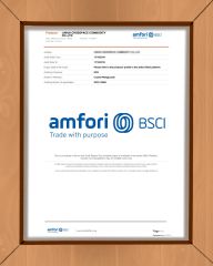 BSCI certificate from Shanghai Premier Homewares Co., Ltd.