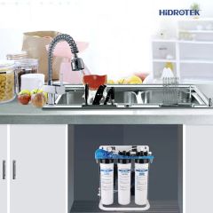 Undersink High Flow Tankless 3 Stage RO Water Purifier with Shelf - Image 6