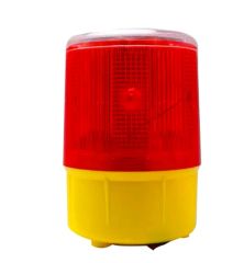 LED Solar Warning Light Flashing Red Traffic Indicator Light Colour Red Origin China Trademark J&J MOQ 500 Piece Patterns - Image 1