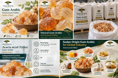 Sudan-Origin Gum Arabic – Acacia seyal (Talha) – Natural Gum, Eurofins Tested - Image 5