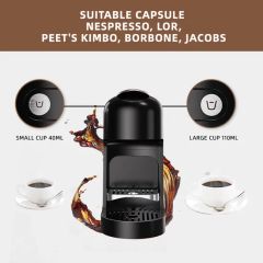 Home Nespresso Capsule Coffee Machine Coffee Maker 1400W 1L Water Tank Convenient - Image 3