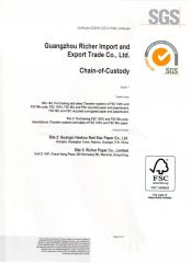 FSC Certificate-Page 2 certificate from GUANGZHOU RICHER IMPORT AND EXPORT TRADE CO.,LTD.