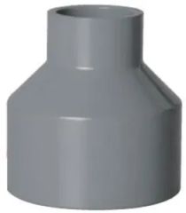 High Quality Plastic Coupling Fitting PVC Pipe Socket Coupling UPVC Flexible Coupling Pipe Fittings UPVC Reducing Coupling 1.0MPa DIN Standard for Water Supply - Image 2