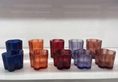 Glass Votive Candle Holders Shape Round Origin China Trademark HONHAI HS Code 70023200 Samples Available Packing - Image 1