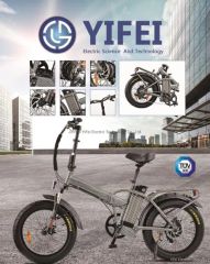 Customized Fiber Painting Electric E Bike City Snow Beach Electric Bicycle - JinHua YiFei Electric Technology Co., Ltd.