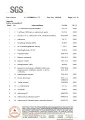 SGS Test Report 6 certificate from Eiffel Medical Supplies Co., Ltd.