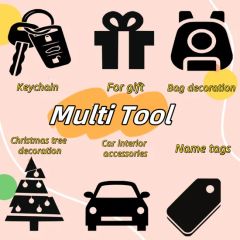 Hot Sale Metal Keychains Zinc Alloy Promotional Items Novelty Keychain - Image 5