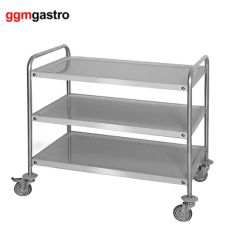 Hotel Food Service Trolley/Dining Service Cart/Restaurant Kitchen Equipment - Image 6