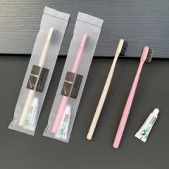 Travel Toothbrush with Mini Toothpaste and Hotel Slipper Set Origin China Quantity 5000 Factory OEM/ODM Model NO. BY200 Trademark - Image 5