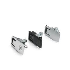 Keyed Zinc Alloy Push Button Compression Lock for Control Panel Enclosure Doors - Image 6
