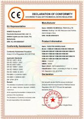 MDR certificate from Ningbo Ks Medical Tech Co., Ltd