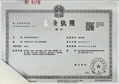 Business License  certificate from Wenzhou Baheng Clothing Co., Ltd.