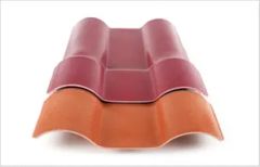 Traditional Spanish Style Synthetic Resin ASA PVC Plastic Roof Tile for Prefab House Hotels Parks Villas Workshops Apartments - Suzhou SuMei New Material Technology Co., Ltd.