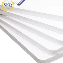 Sankeqi Plain White PVC Flat Sheets for Bathroom Thickness 3mm Trademark SanKeQi Density 0.55g/cm3 HS Code 3921129000 Certificate ISO9001 - Image 5