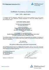 CE certificate from QINGDAO ROCKY GROUP CO., LTD