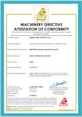 Trailer CE certificate from Qingdao Henry Industry Co., Ltd.