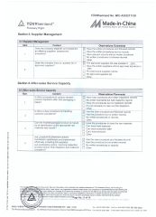 SUPPLIER ASSESSMENT REPORT certificate from TOPUNION HARDWARE AND PLASTIC CO., LIMITED