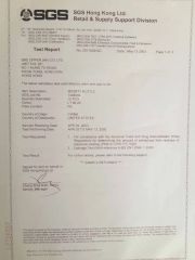 products test report certificate from SHENZHEN XINHANFENG TRADING CO., LTD.