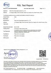 FSC certificate from Hebei Zhuozhongxi Glass Products Co., Ltd.