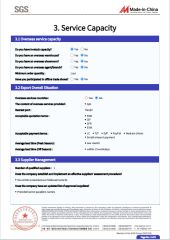 SGS certificate from Jining Huahang International Trade Co., Ltd.