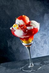 High quality Italian Ice Cream La Ricetta del gelato di Pa Mandarino brick 1L for HORECA shop - Image 3