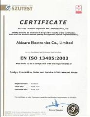 ISO certificate from Akicare Technology Limited