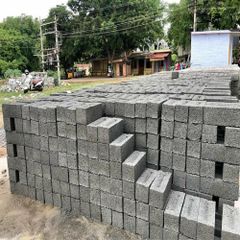 Solid Blocks, 6*8*12 Color Grey Size 6*8*12 Design Solid Shape Rectangular Usage/Application Side - Image 1