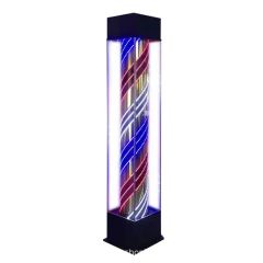Red Blue White LED Sign Light Custom Height and Color for Salon - Image 3