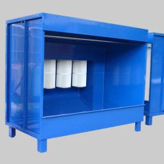 Custom Metal Coating Machinery Powder Paint Spray Booth Manuacture Price - Image 3
