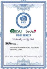Our certificates certificate from Qingdao Xingying Crafts Co., Ltd