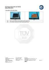 Product Inspection Report certificate of Dongguan Lihe Leather Co. Ltd – certificate photo, supplier certificates section