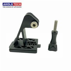 Bk Aholdtech Tactical Helmet Camera Phone Holder Helmet Bracket-Base Adapter Lightweight - Image 1