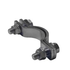 FM UL Approval Galvanized Two Piece Pipe Clamps Origin China Finish Polishing Color Zinc White Thread Unc Thread Trademark - Image 3
