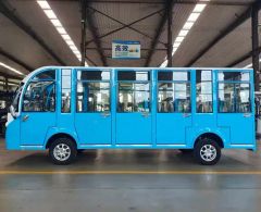 72V 7.5kw Electric Motor, Comfortable 8 Seater Sightseeing Bus Car - Dezhou Fuda Metal Products Co., Ltd.
