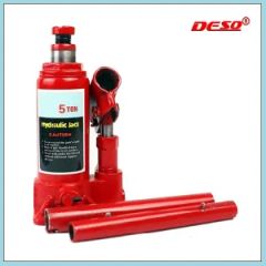 Mechanical Vertical Hydraulic Bottle Jack with Safety Valve Condition New Trademark Deso Payment T/T L/C Model NO. DJ-05 - Chongqing Deso Lifting Co., Ltd.