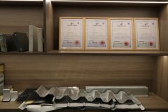 Certificate display certificate from Zhejiang Zhongchao Composite New Materials Co., Ltd.