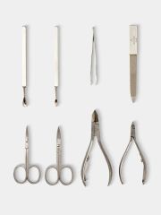 F. Hammann Leather Large Manicure nails cutter Set - Image 1