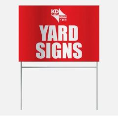 PP Hollow Board Road Corrugated Sheet Yard Sign with Stakes Protection PP Hollow Sheet Fluted PP Sheet Yard Signs - Zibo Yuan Tong Packaging Products Co., Ltd.