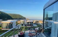 Capsule Container Houses Mobile Wheels Modular Portable Prefab Prefabricated Tiny to Trailer - Image 4